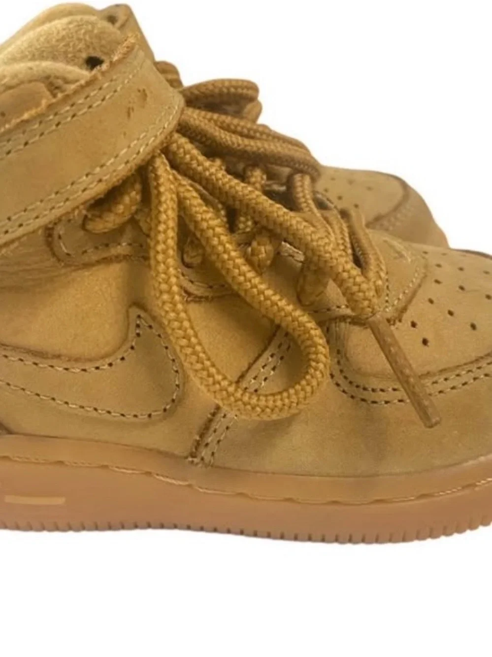 Nike Kids' High-Top Sneakers - Wheat/Tan